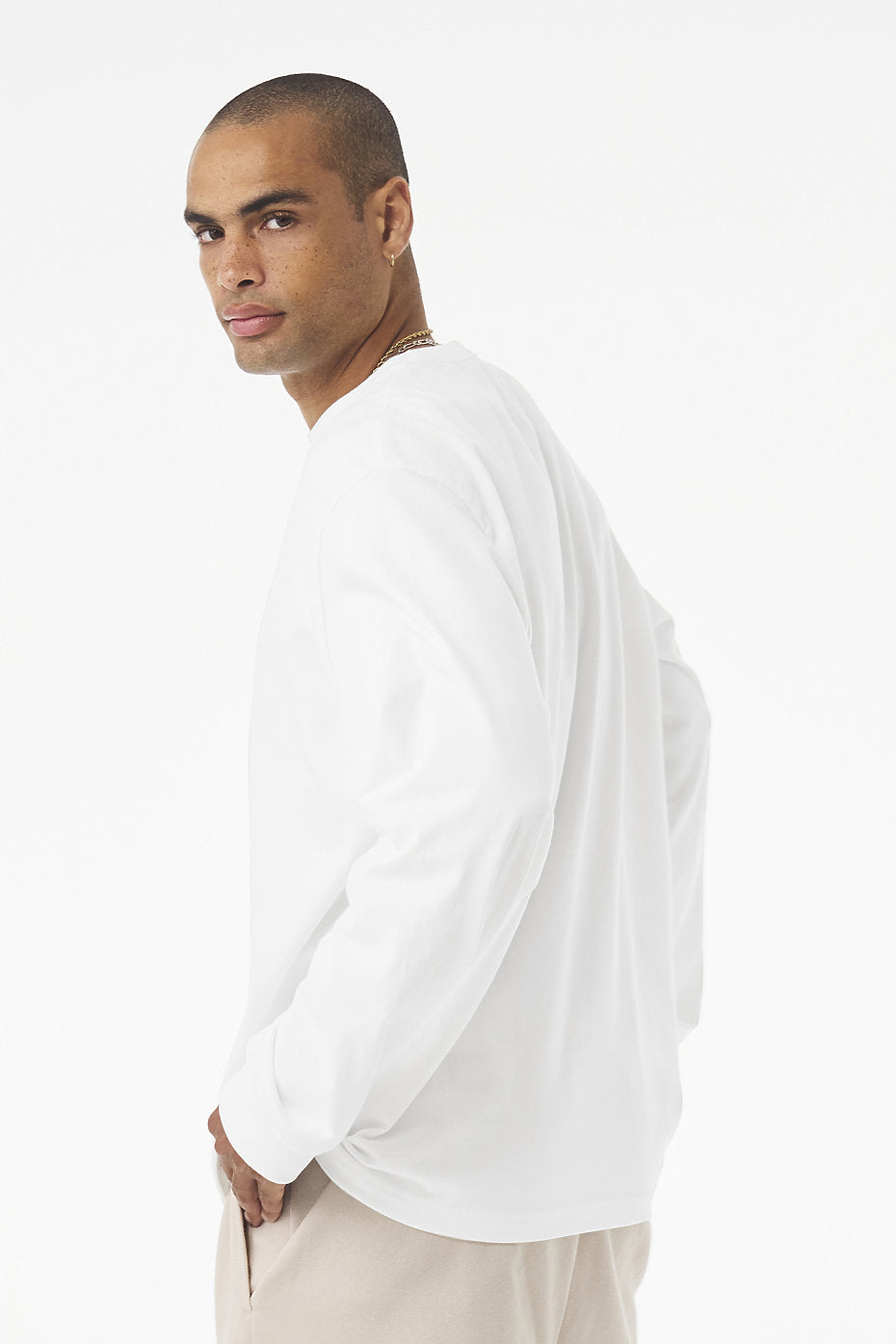 BELLA + CANVAS ユニセックス 7.5オンス ヘビーウェイト ロングスリーブTシャツ