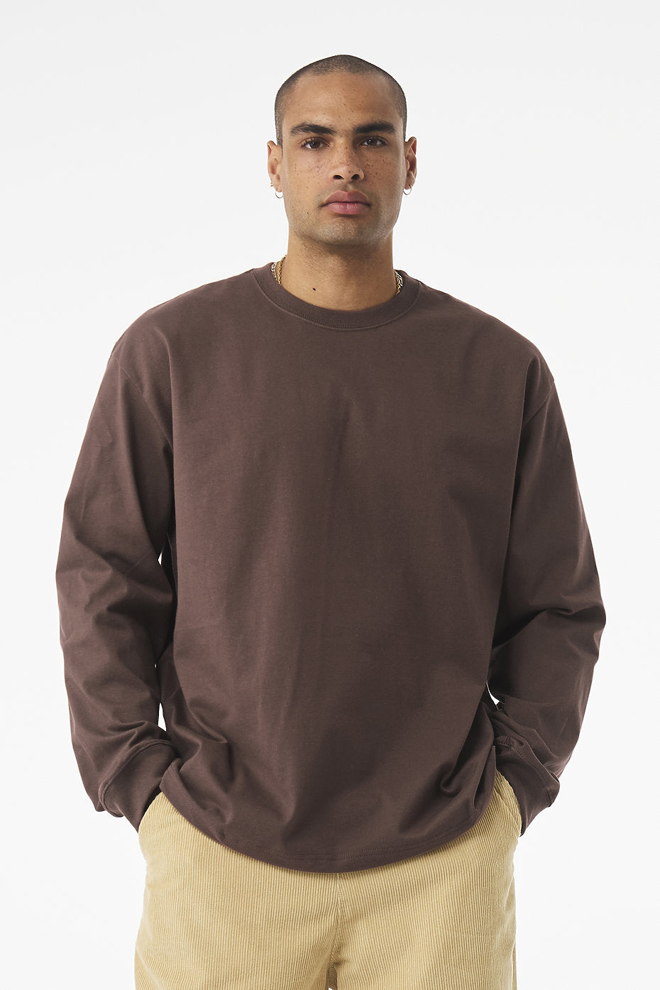 BELLA + CANVAS ユニセックス 7.5オンス ヘビーウェイト ロングスリーブTシャツ