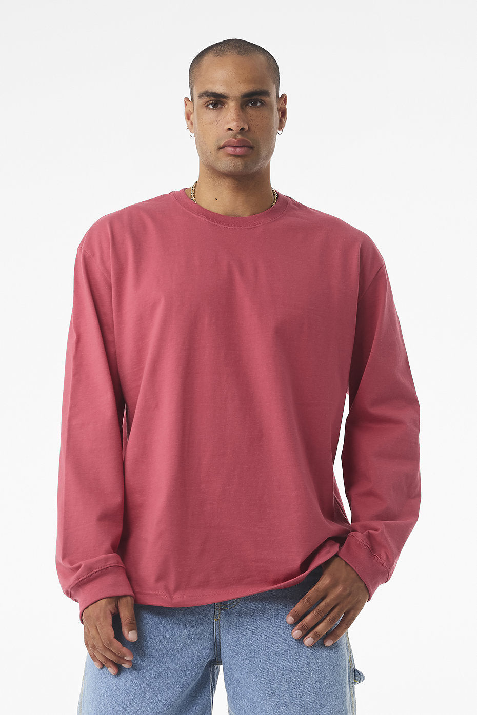BELLA + CANVAS ユニセックス 7.5オンス ヘビーウェイト ロングスリーブTシャツ