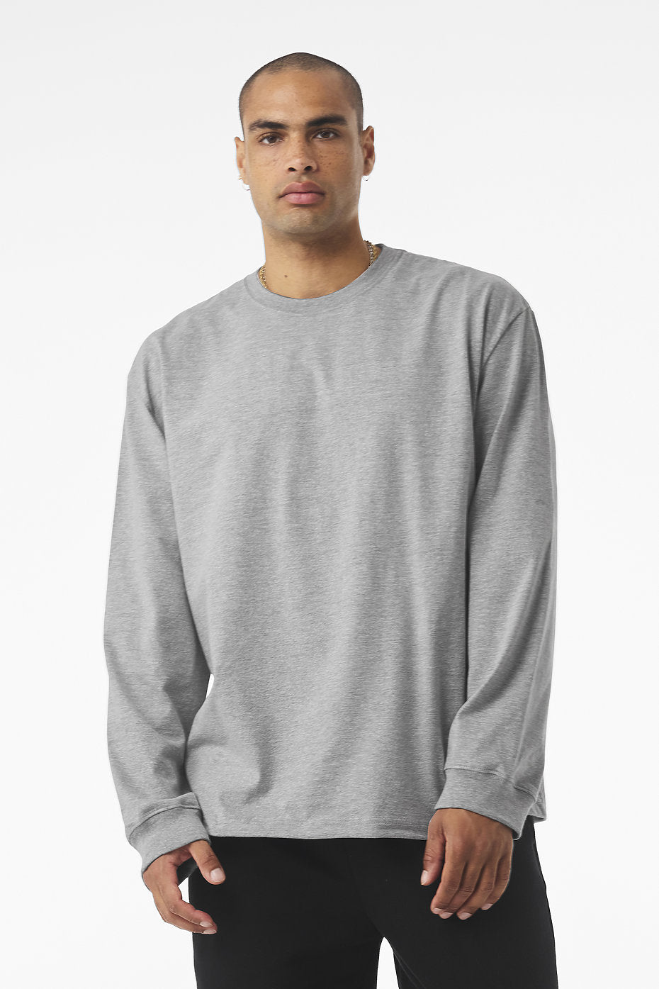 BELLA + CANVAS ユニセックス 7.5オンス ヘビーウェイト ロングスリーブTシャツ