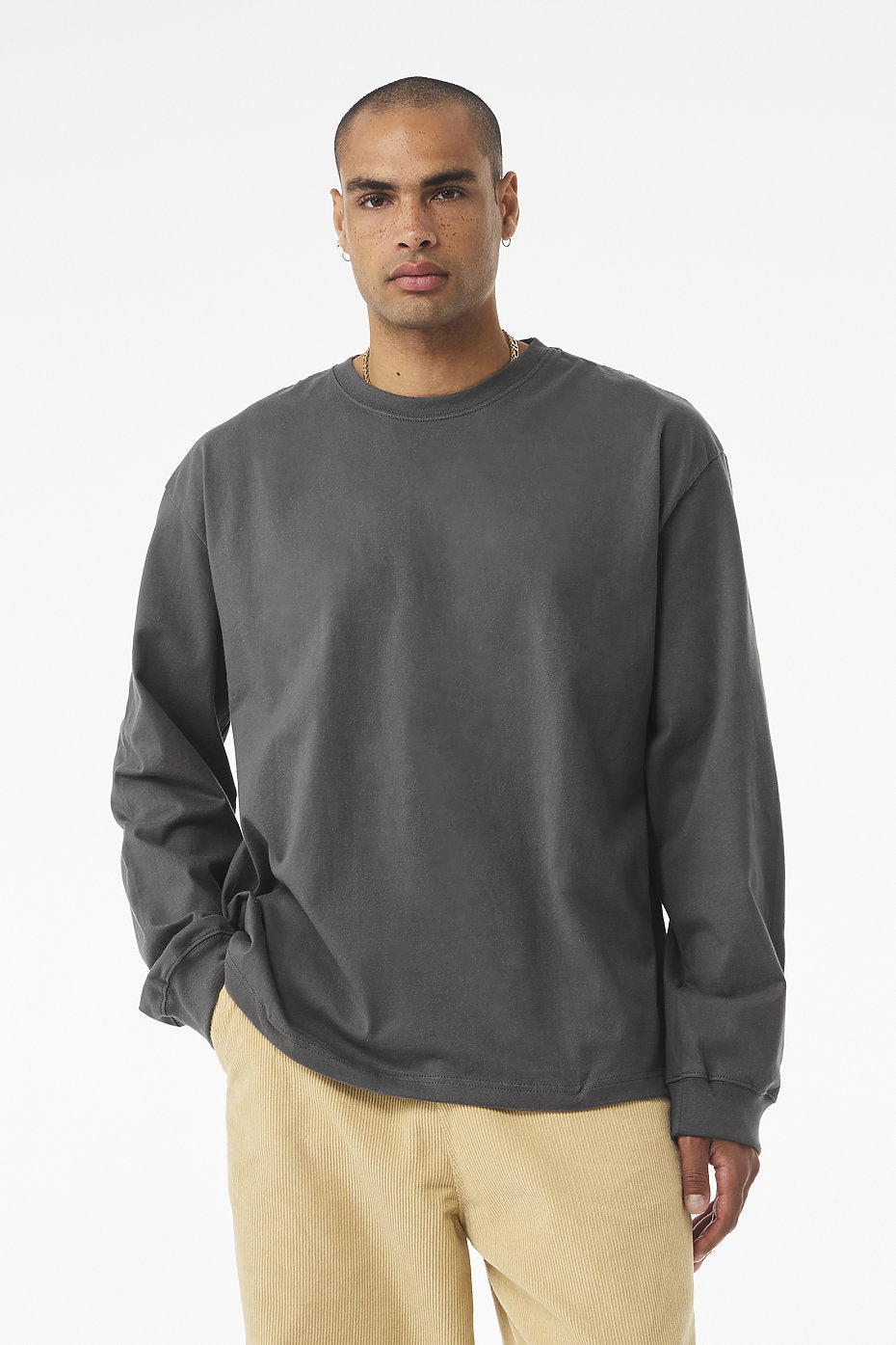 BELLA + CANVAS ユニセックス 7.5オンス ヘビーウェイト ロングスリーブTシャツ