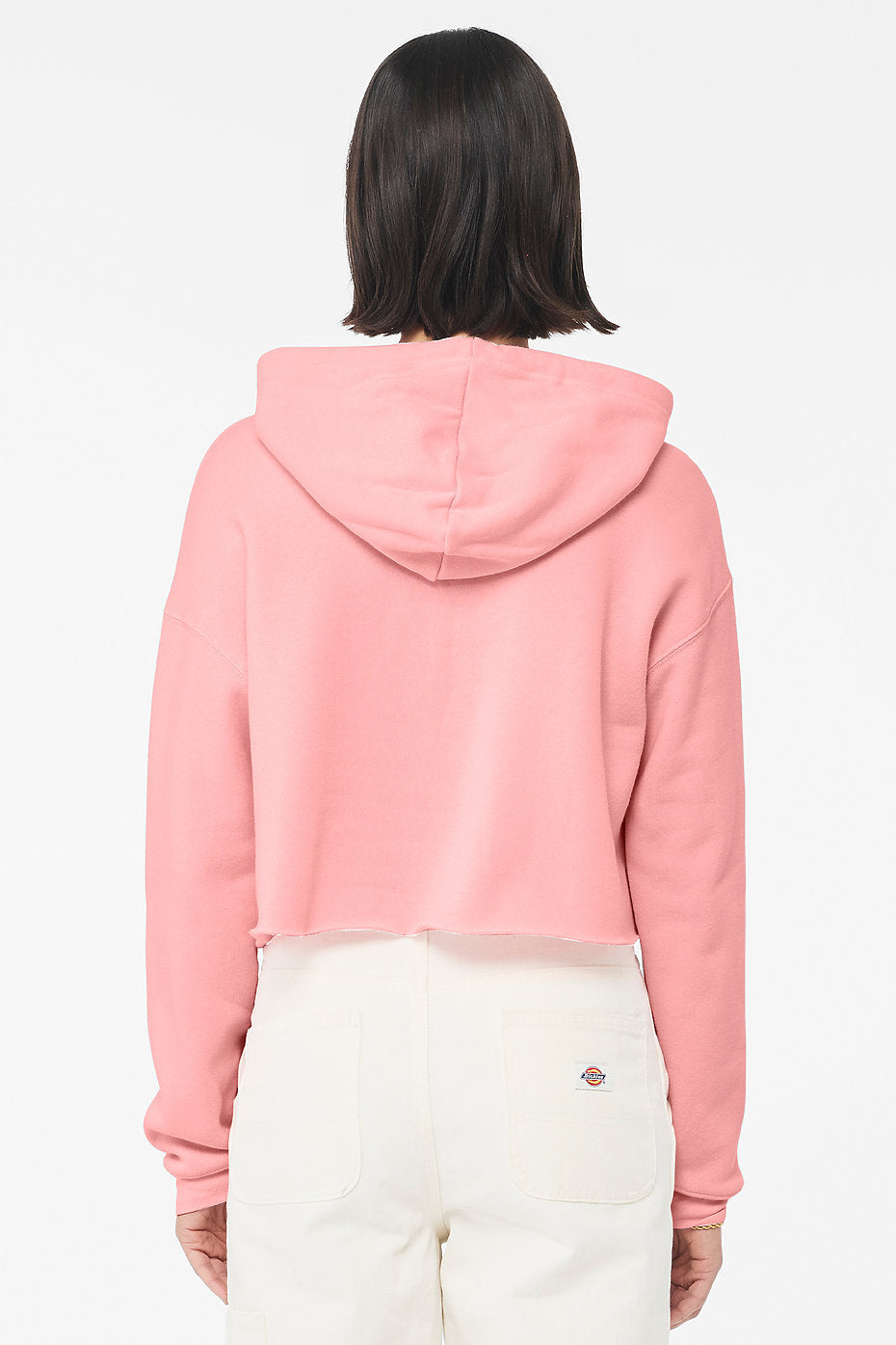 BELLA + CANVAS ウィメンズ クロップド フリース フーディー