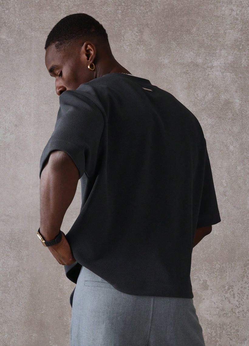 SUMWON PREMIUM OVERSIZED CREW NECK T-SHIRT