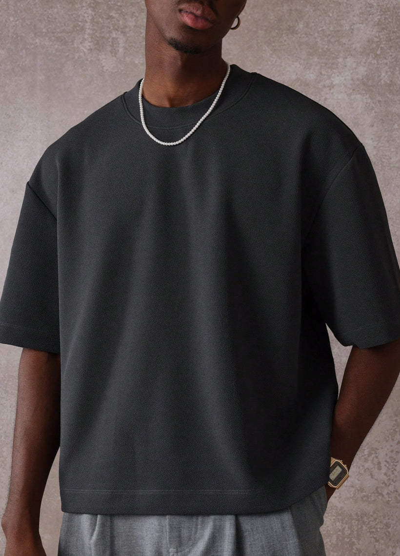 SUMWON PREMIUM OVERSIZED CREW NECK T-SHIRT