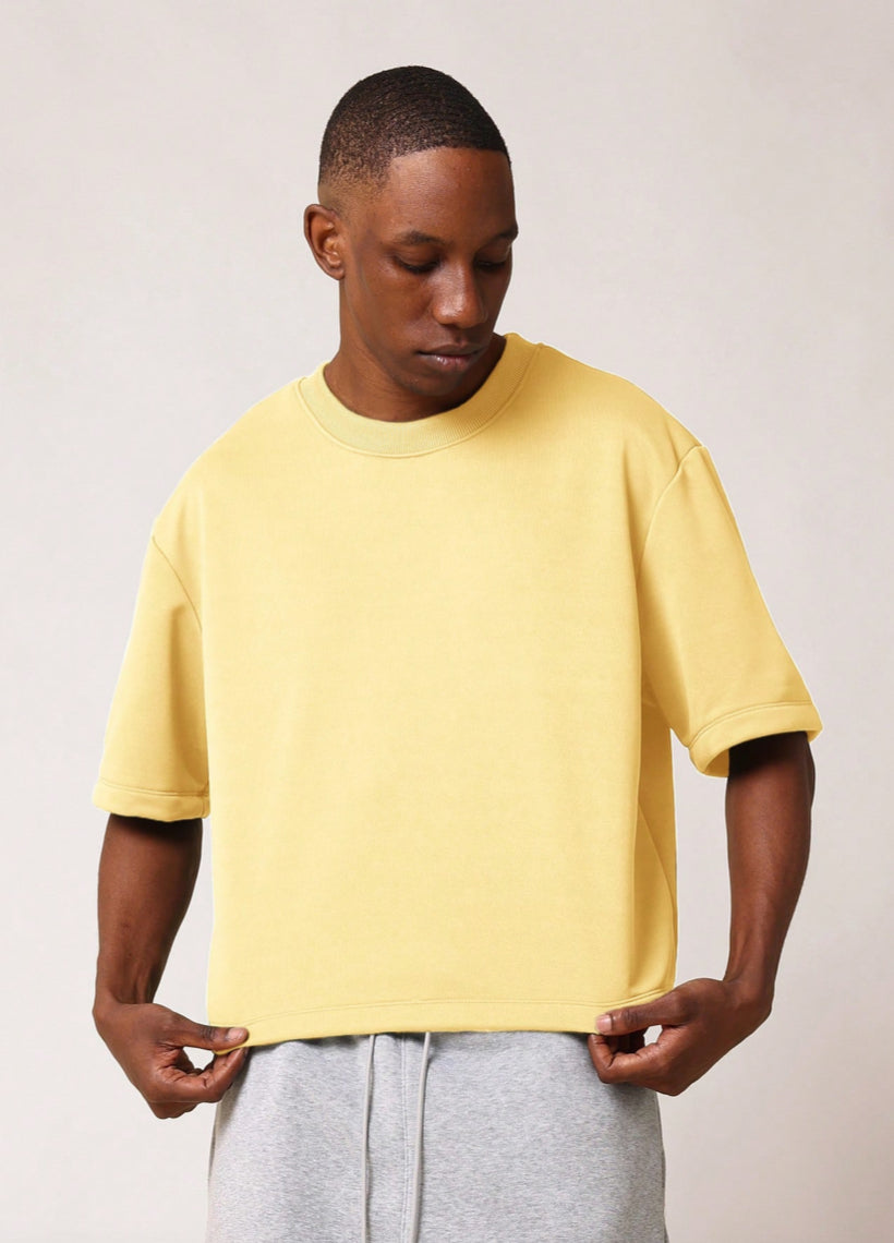 SUMWON CROP FIT PREMIUM HEAVYWEIGHT ESSENTIAL TEE