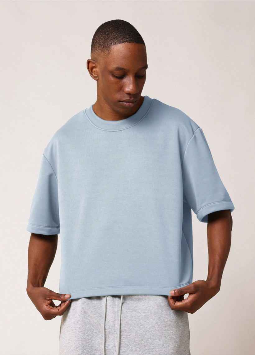 SUMWON CROP FIT PREMIUM HEAVYWEIGHT ESSENTIAL TEE