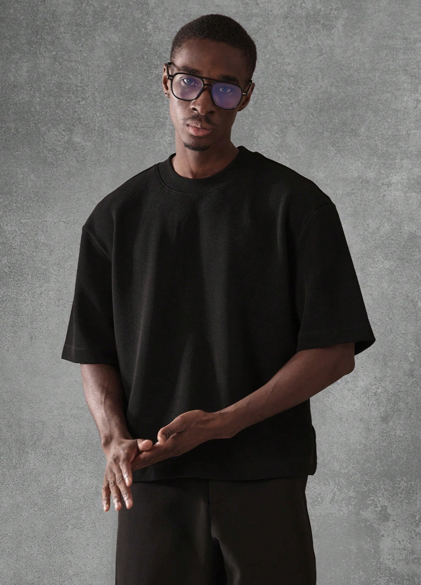 SUMWON PREMIUM OVERSIZED CREW NECK T-SHIRT