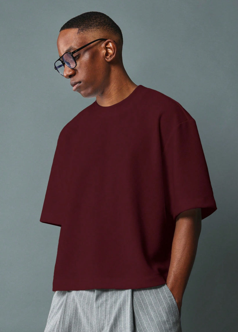 SUMWON PREMIUM OVERSIZED CREW NECK T-SHIRT