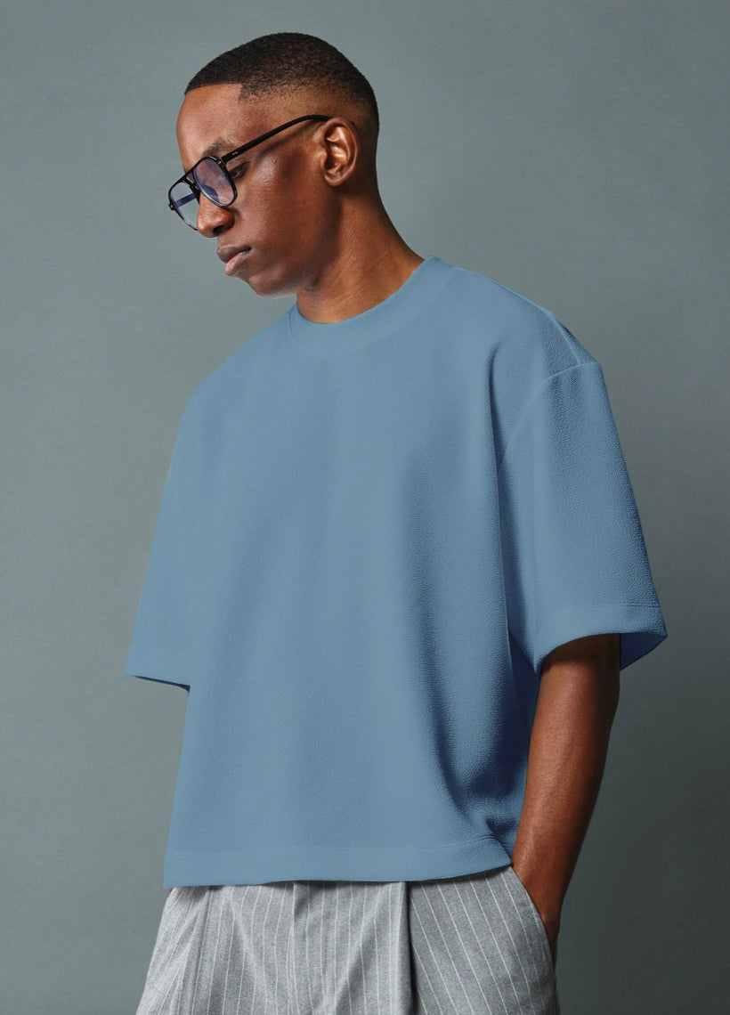 SUMWON PREMIUM OVERSIZED CREW NECK T-SHIRT