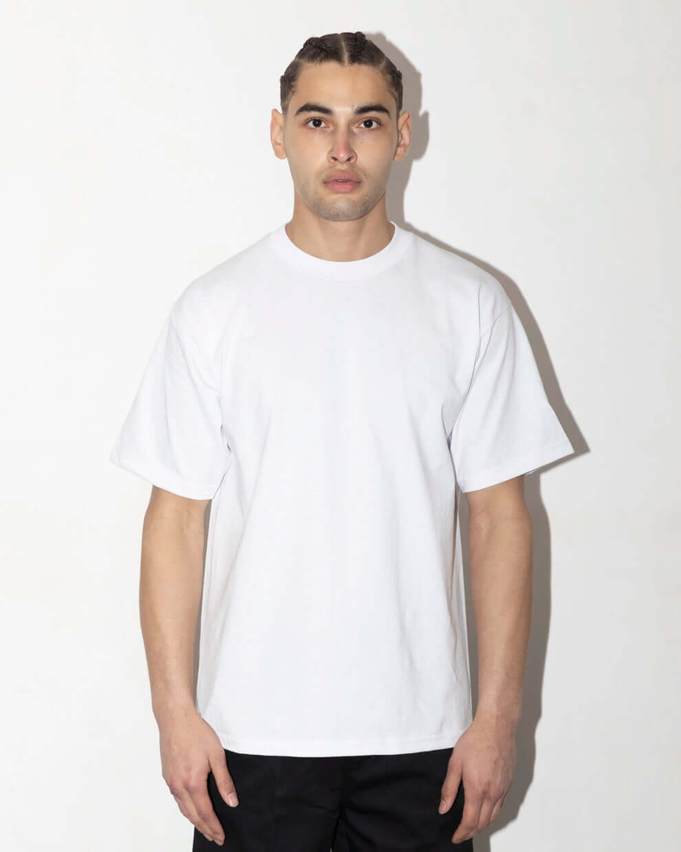PRO CLUB MENS HEAVYWEIGHT COTTON SHORT SLEEVE CREW NECK